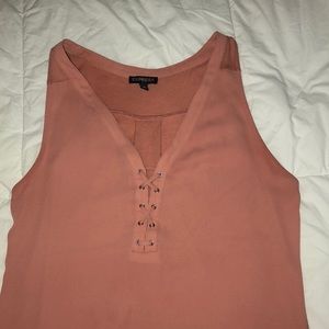 Pink tank top